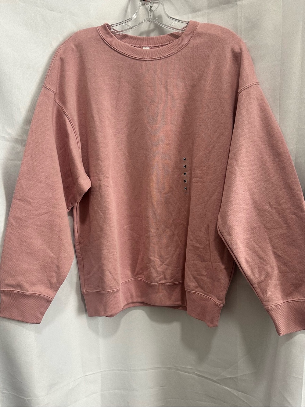 Women's Dusty Pink Crewneck Sweatshirt